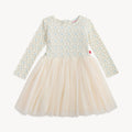 Eloise waffle long sleeve dress
