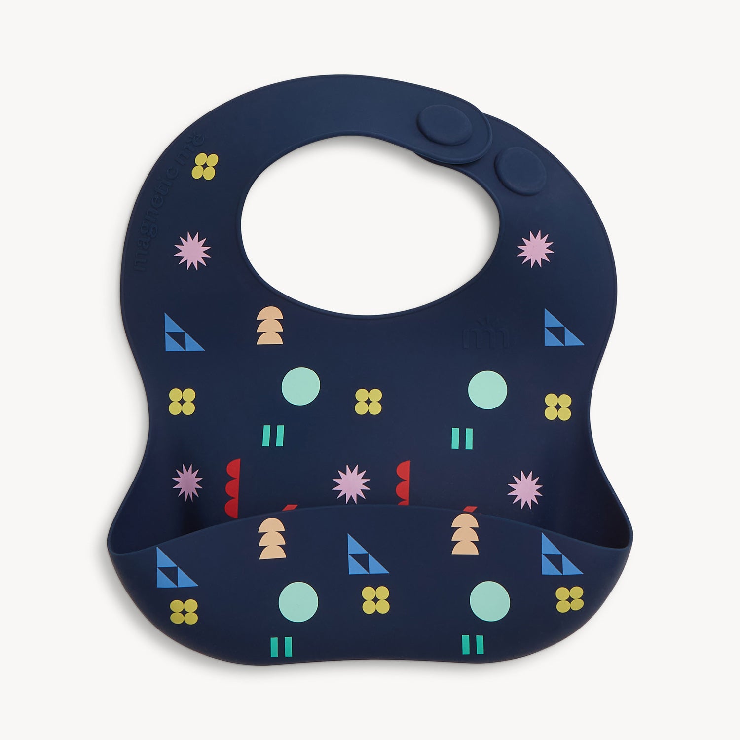 Navi Geo Silicone Bib